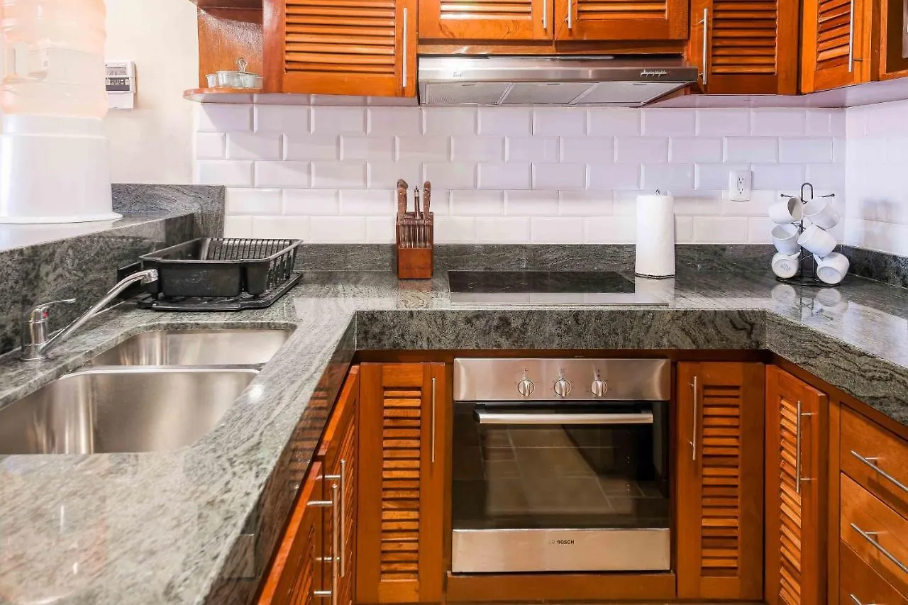 Luxury 3 Bedroom 2 Bathroom Condo Puerto Aventuras - Ocean View, Dedicated Beach Area Apartment